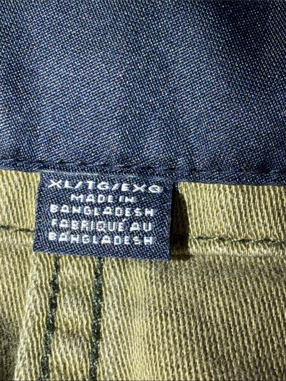 American Eagle Outfitters Olive Green Camo Field Jacket Nah to Love XL - Picture 6 of 11